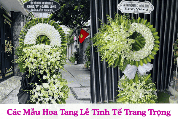 Hoa Tang Lễ Quận Tân Bình – Vòng Hoa, Kệ Hoa Chia Buồn Giao Nhanh
